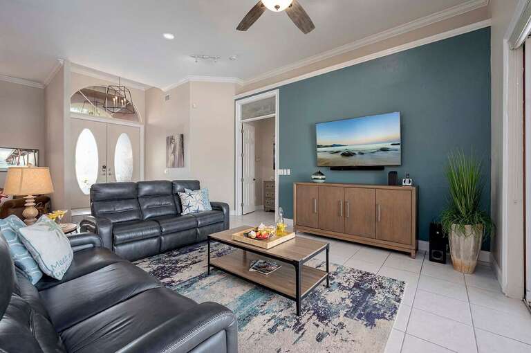 Living Room with Views of the Lanai