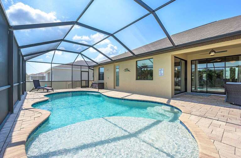 Pool Area with Swim Up Ledge Great for the Little Ones