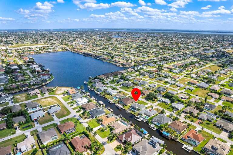 Casa Azul Location with Gulf Access