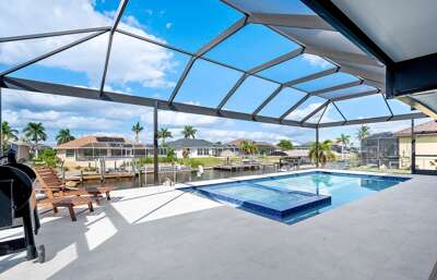 Views of the Amazing Pool with Sunken Spa Option