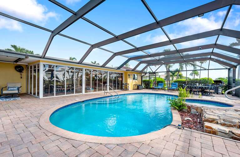 Eastern Facing Pool with Lots of Outdoor Space