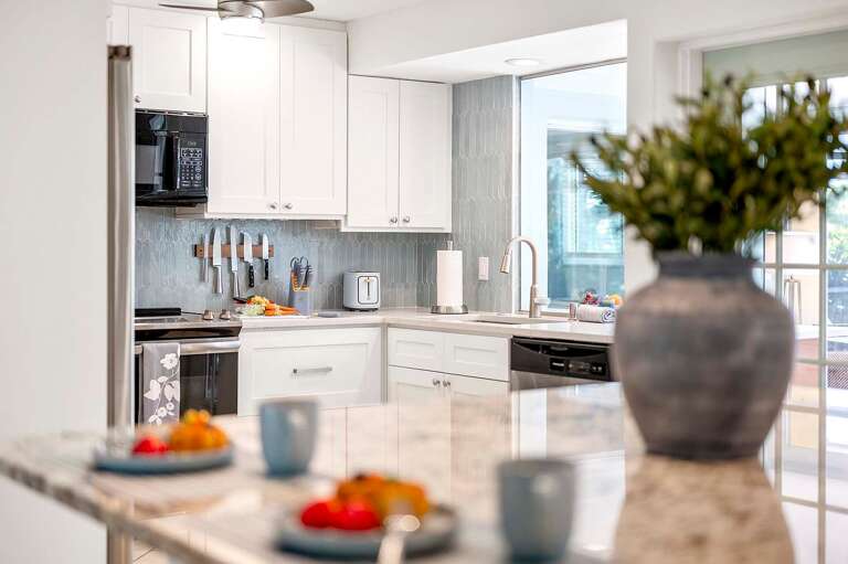 View of the Kitchen