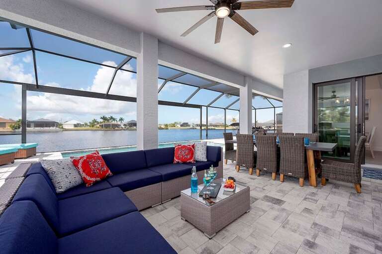 Outdoor Lounge Area