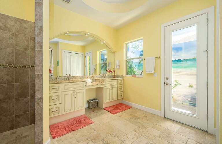 Main Bathroom with Outdoor Shower