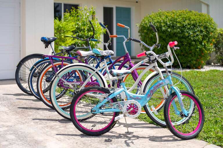 Explore the Neighborhood via Bike or Take a Trip to Downtown (Use at Your Own Risk)