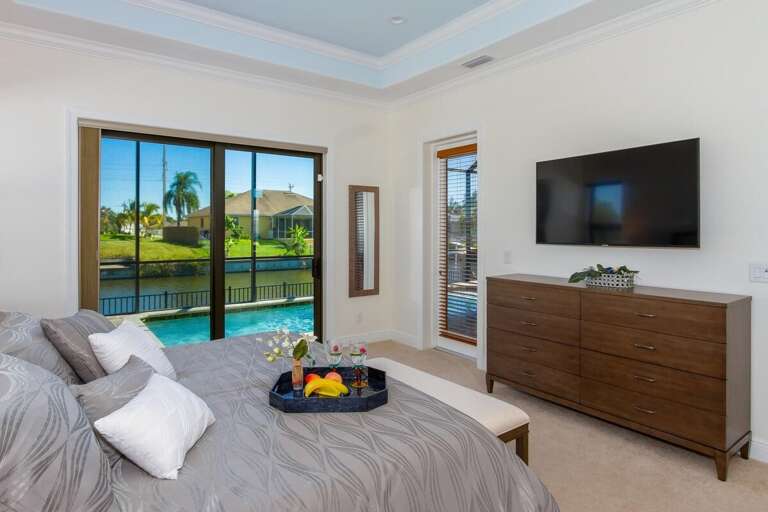 Great Canal and Waterview from the Main King Bedroom