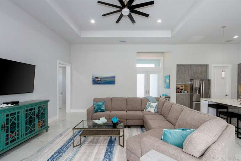 Living Room and Front Entry