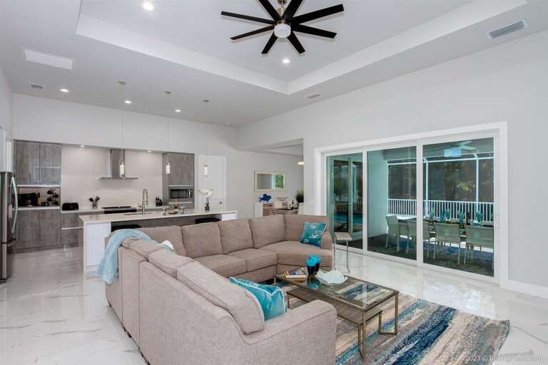 Main Living Room and Kitchen