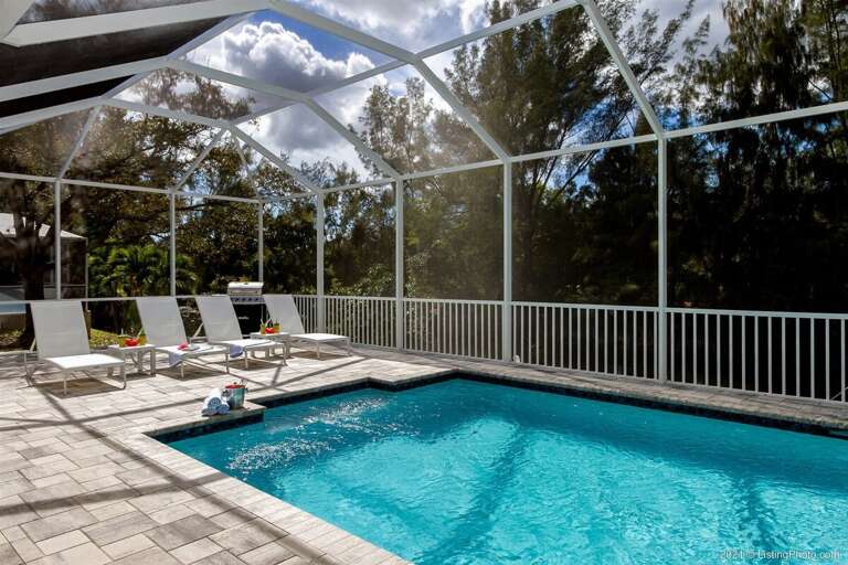 Western Facing Swimming Pool
