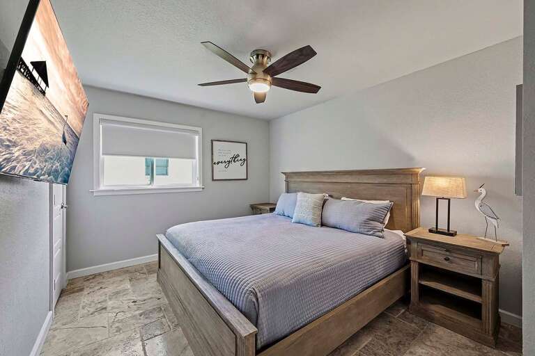 Guest King Bedroom with Garden View