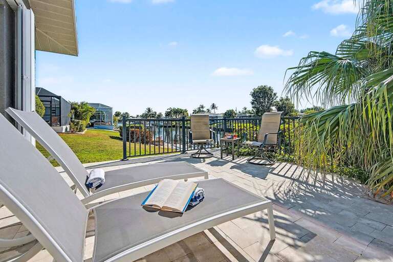 Lounge Area with No Screen/Cage Coverage for Maximum Sun Exposure