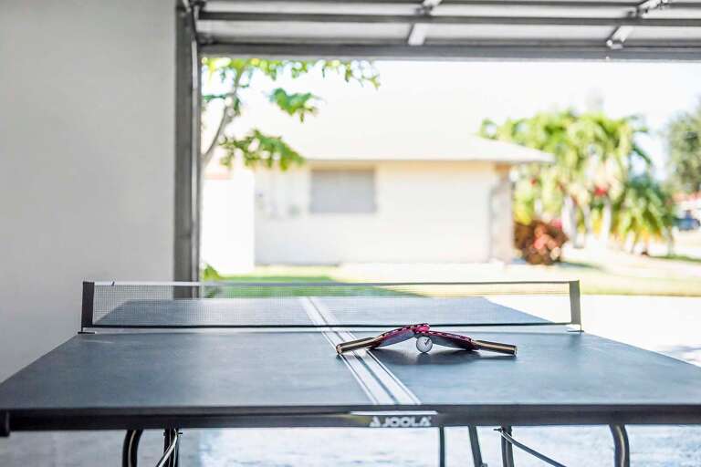 Ping Pong Table in Garage (No Parking in Garage Available)