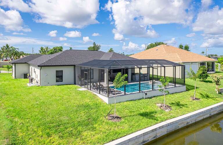 Backyard and Side Yard at Dream View