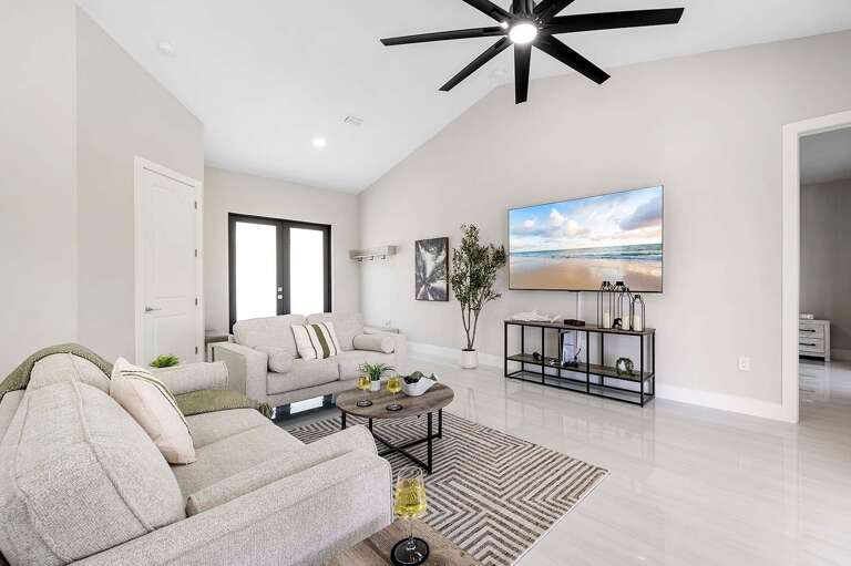 Living Room with Smart TV