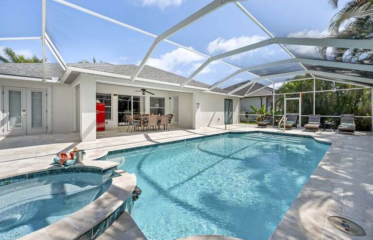 Take a Cool Splash in the Pool or Relax in the Jacuzzi