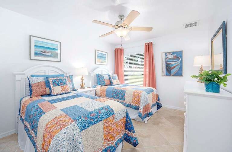 Guest Bedroom with Two Twin Beds