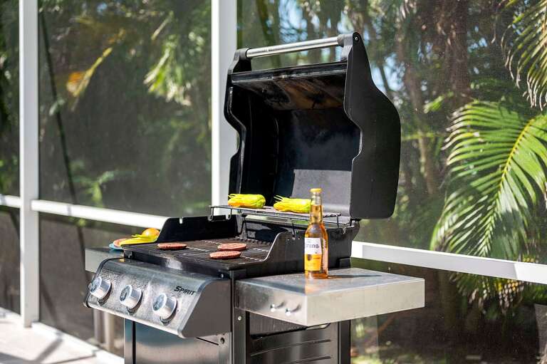Propane BBQ Available  for those Juicy Steaks or  Burgers