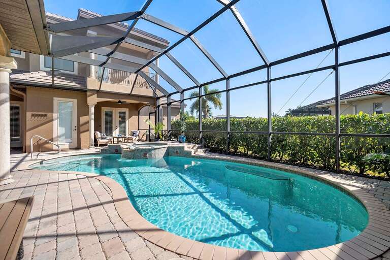 Southern Facing Pool