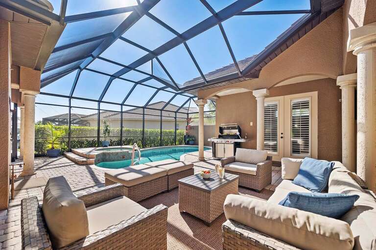 Villa Eden with Comfortable Hang Out Couches and Chairs