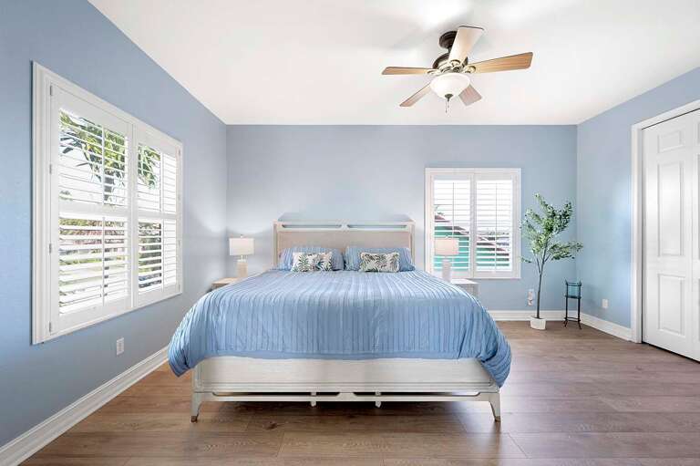 2nd King Bedroom with With Large Closet and TV