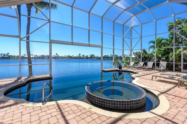 Jacuzzi and Pool with Views of the 8 Lakes