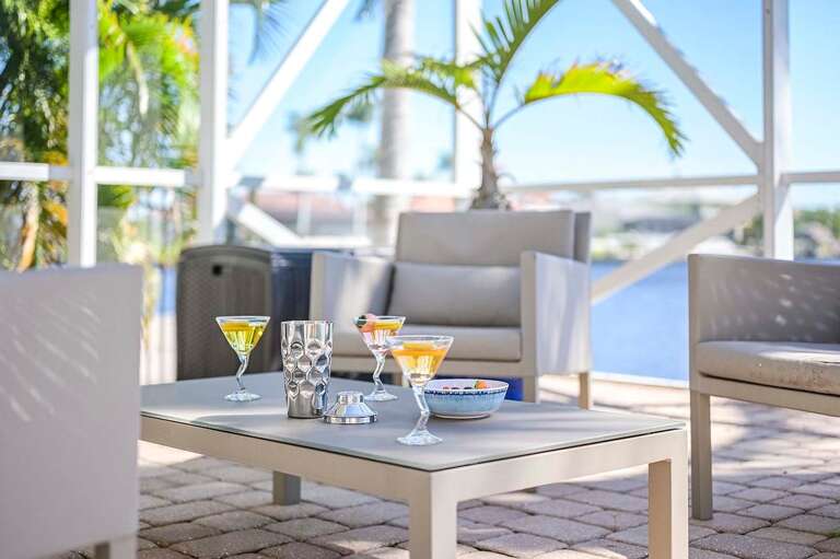 Outdoor Lounge Area with Views of the Eight Lakes