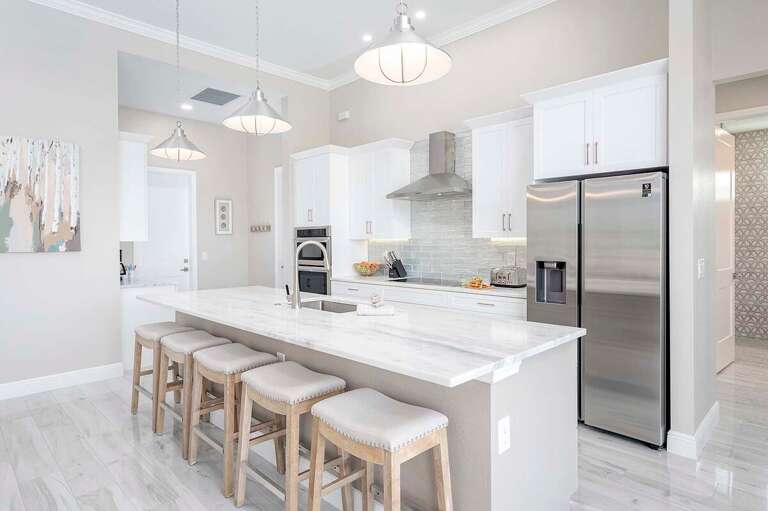 Kitchen with Large Center Island