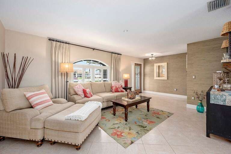 Formal Living Room with Oversized Chair to Read or Relax