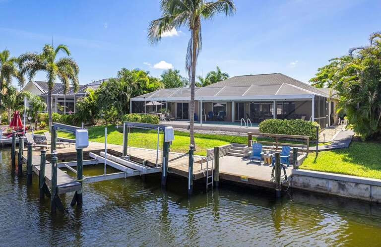 Boat Dock Available for Use as well as Additional Dock Space to Relax and Enjoy the View