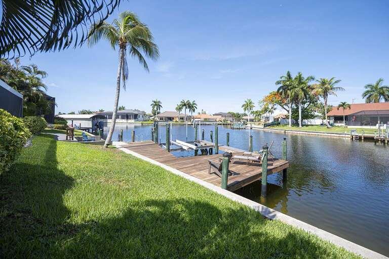 Enjoy Boating and Kayaking or Fishing from the Dock