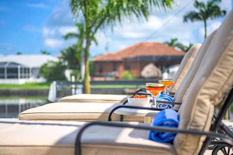 Loungechairs for Sunbathing