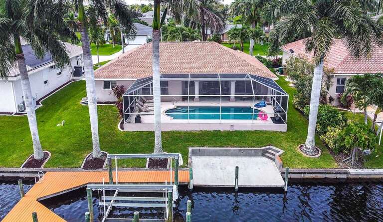 Pool and Boat Dock