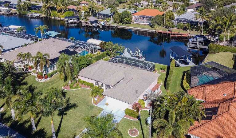 Aerial View of Fun in the Sun