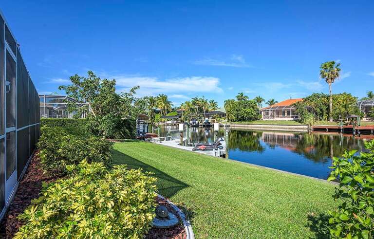 Backyard and Access to Dock Great for Fishing