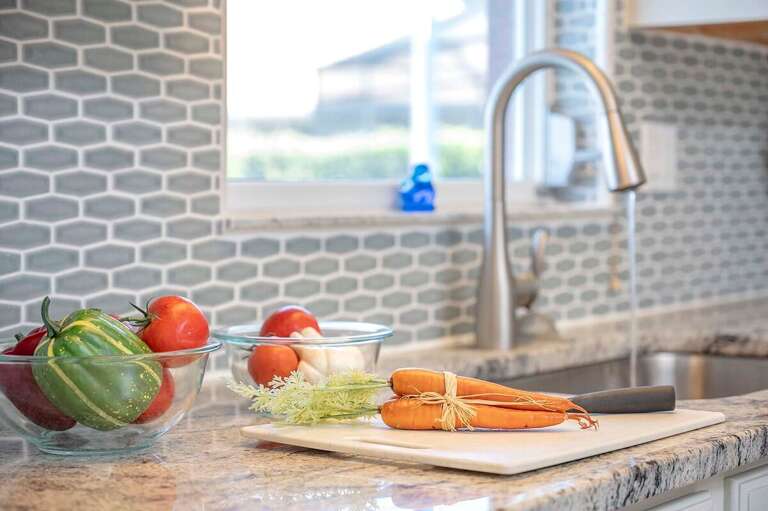 What a View to Enjoy when Doing the Dishes