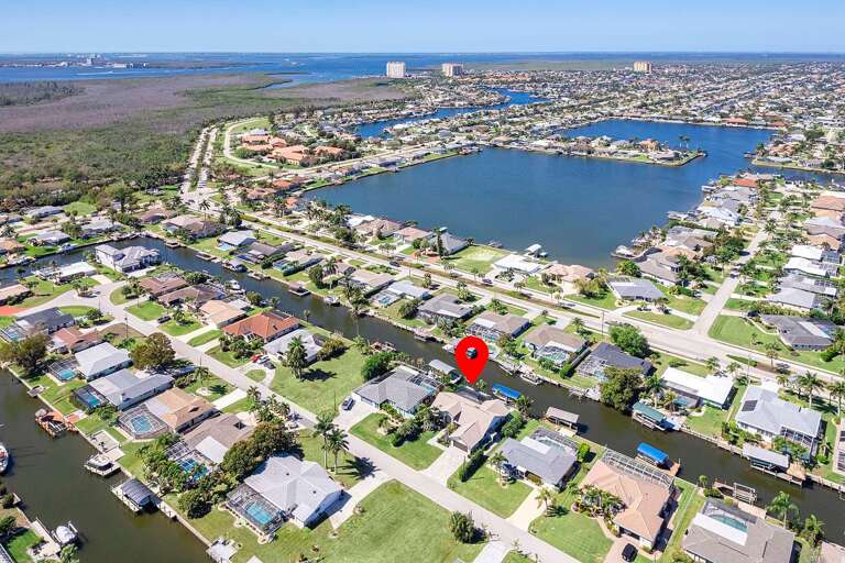 Aerial View of Gulfstream Getaway Location