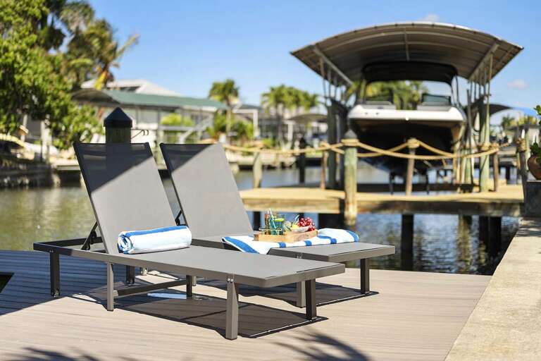 Enjoy the Sun and Soak Up the Rays with Plenty of Lounge Chaise