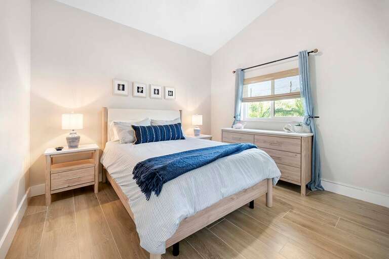 Queen Bedroom with Canal View
