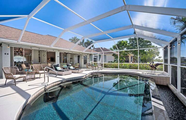 Enjoy the Outdoor Living and Cool off in this Amazing Pool