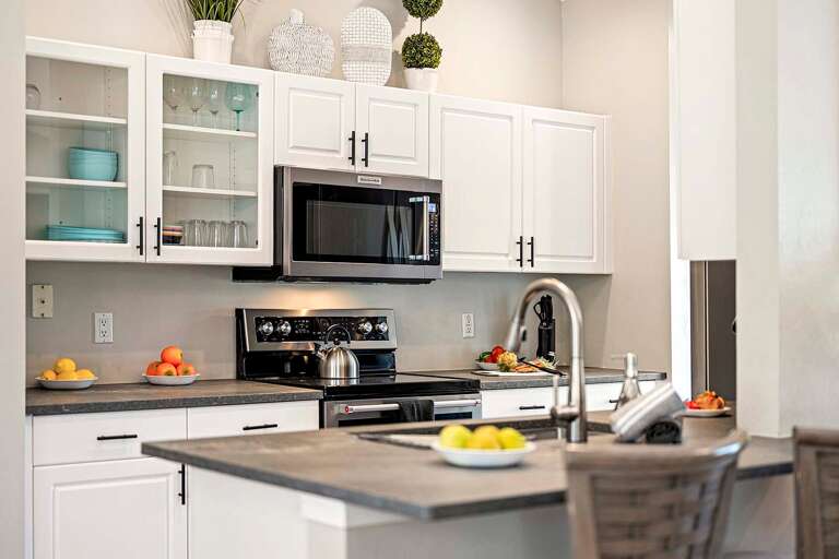 Kitchen with Stainless Appliances