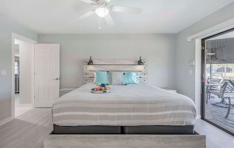 Main Bedroom with Access to the Lanai