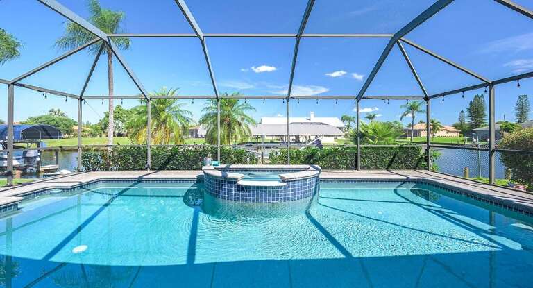Swimming with a View and Relaxing in the Hot Tub