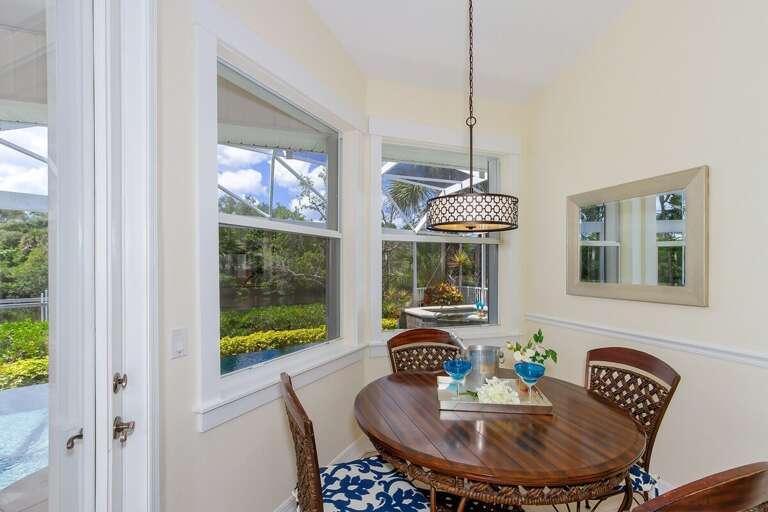Nook Area with Dining for Four