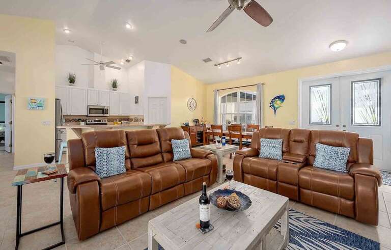 Love Seat and Couch Recline for a Comfortable Evening