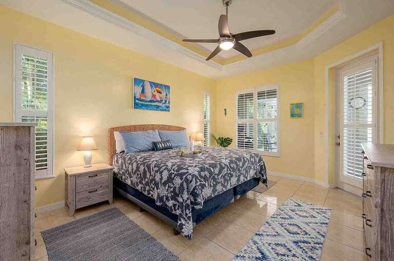 Main Bedroom with Pool and Patio Access