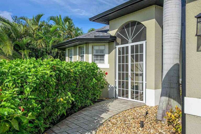 Welcome to Your Villa Palm Tree