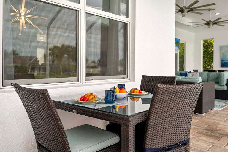 High Top Sitting Area