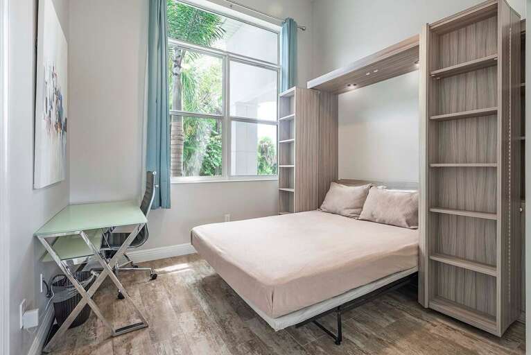Office/Den with a full-size Murphy Bed.