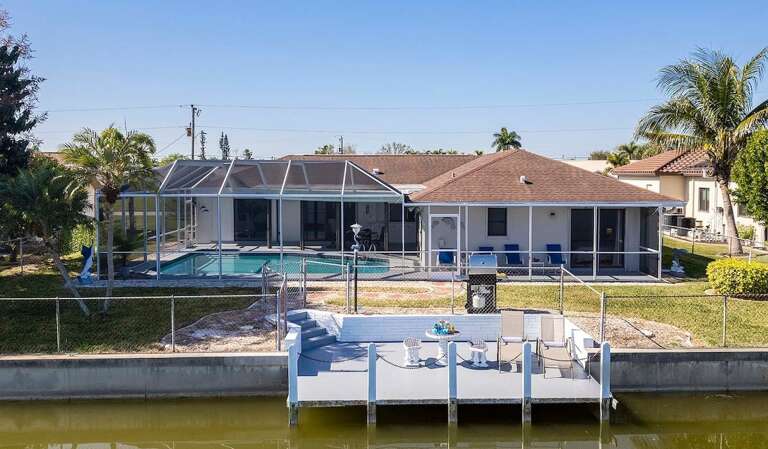 Dock at Lake Kennedy for Fishing