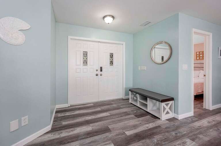 Double Door Entrance